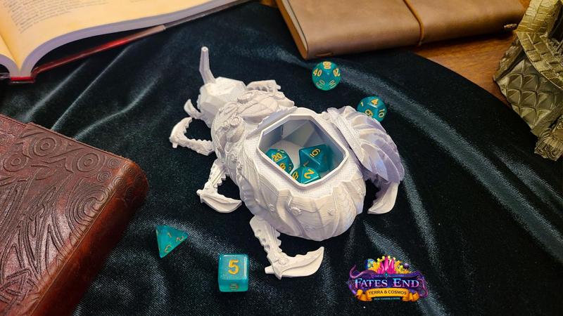Clockwork Scarab Dice Vault - SUPPORT FREE!