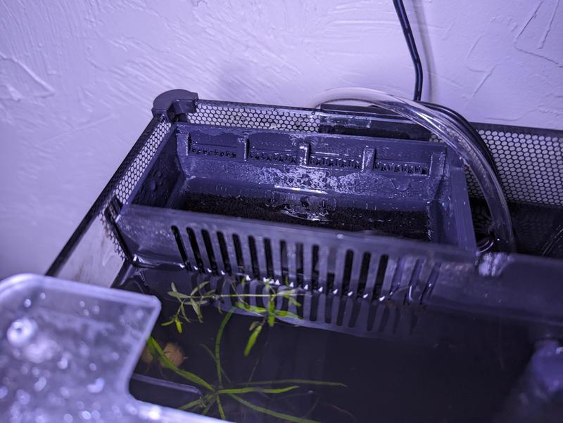 Fluval Spec V MBBR Filter Setup