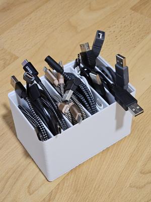 Gridfinity Cable Storage