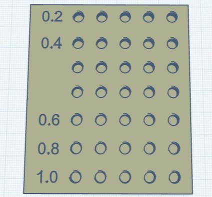 Nozzle holder for 0.2, 0.4, 0.6, 0.8 and 1.0