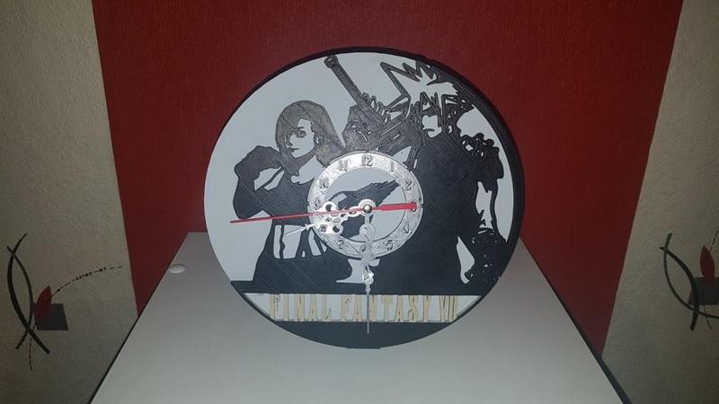 Final fantasy VII Clock