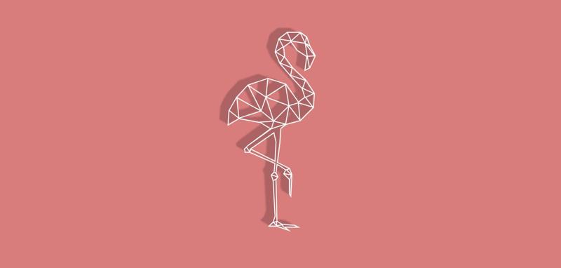 Geometric Flamingo