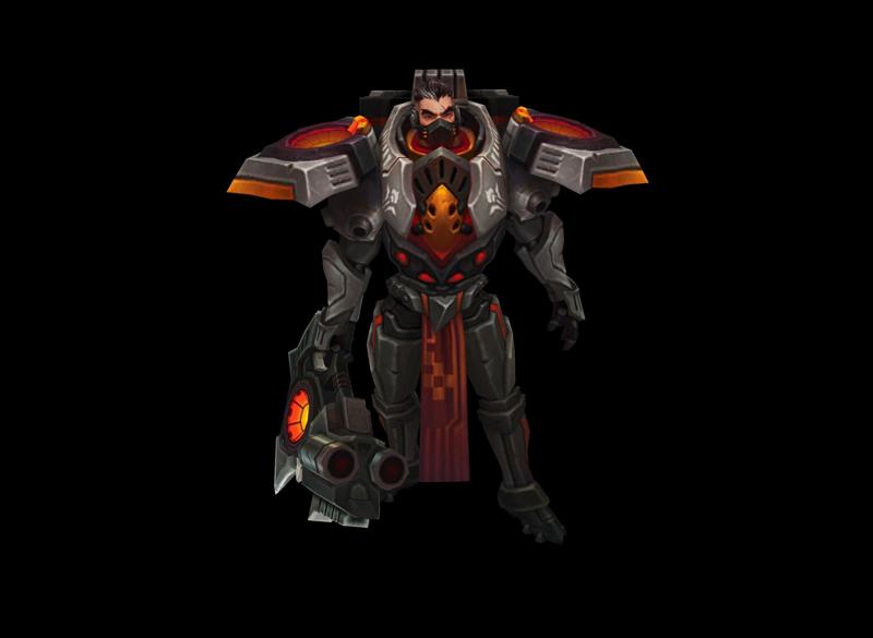 Dreadnova Darius League of Legends 3D print model