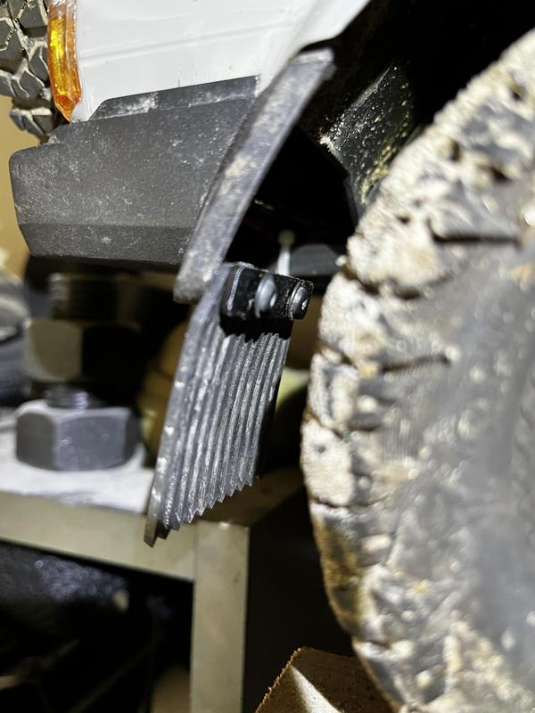 Mud flap washer for RGT Rescuer / FTX Outback Tracker