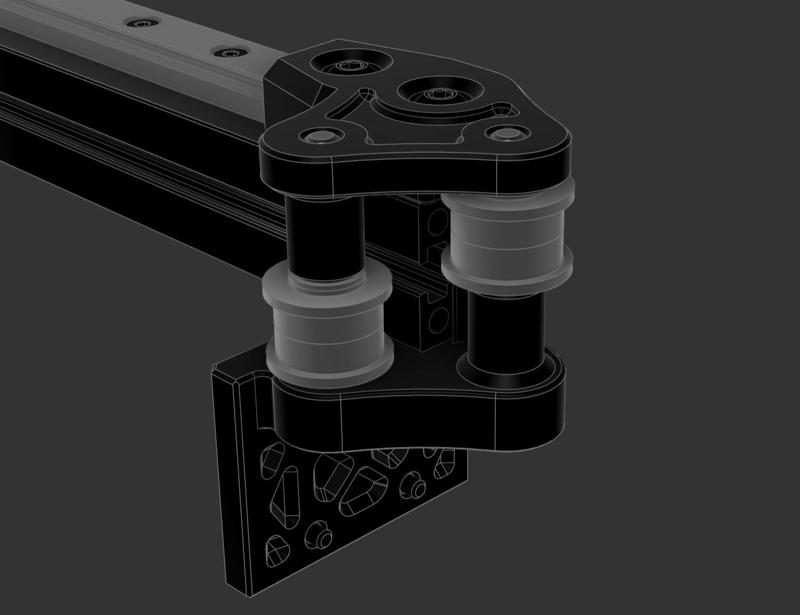 Voron V0.2 R1 Pin Mod - LIGHT GANTRY