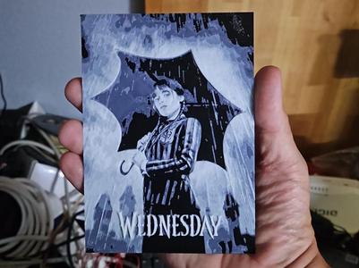 wednesday addams 3 Miercoles - Hueforge