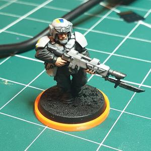 Warhammer, fantasy, 28mm base for marking models