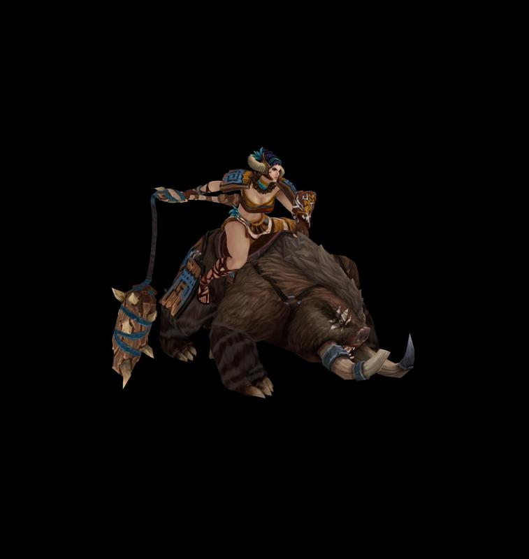 Sabretusk Sejuani League of Legends 3D print model