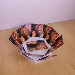 Flower of business cards