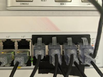 Ethernet Status Light Shutter