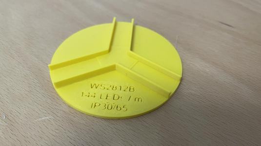 Holder for Acoustic Panels and LED Strips