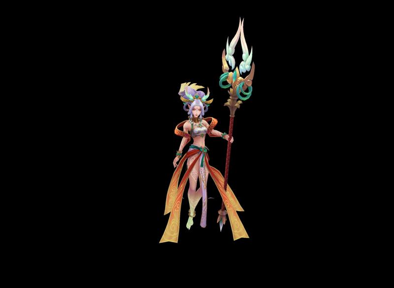Heavenscale Janna League of Legends 3D print model