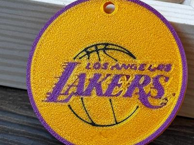 Los Angeles Lakers keychain
