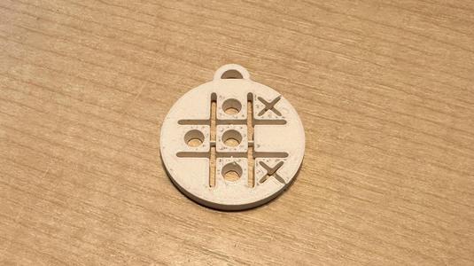 Tic-Tac-Toe Keychain