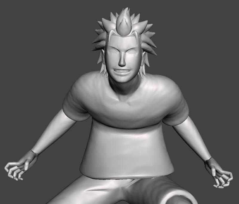 Jugo Naruto 3D Model