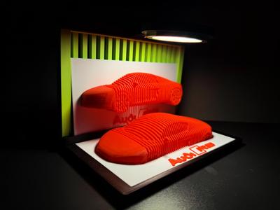 Audi R8 - Layered Car model! 