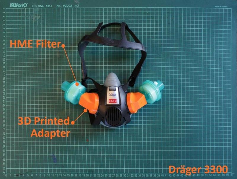 Draeger HME/DAR Filter Adapter