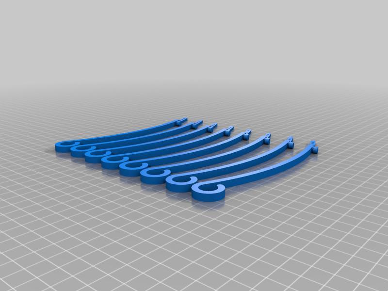 3dverkstan-like protective visor with parametric forehead clearance