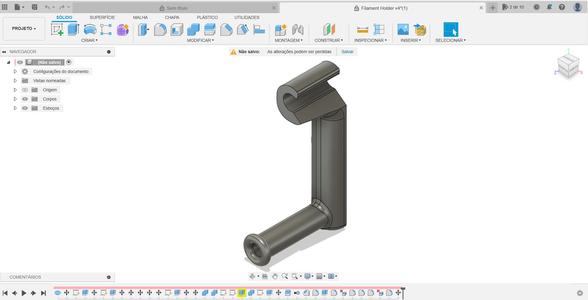 Filament holder for Creality Flexible Case