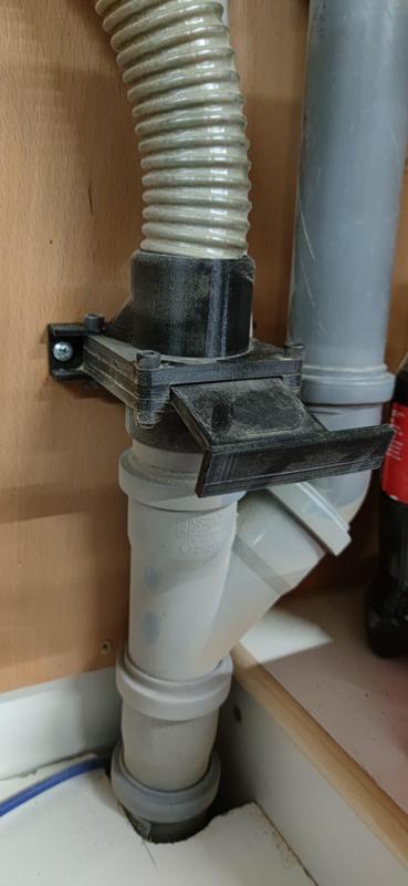 Luftschieber / Blastgate  mit Stopper für HT50 / 32mm Schlauch