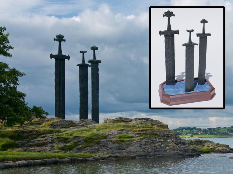 Swords in rock (Sverd i fjell)