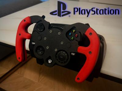 Logitech G923/29 PlayStation F1 steering wheel mod