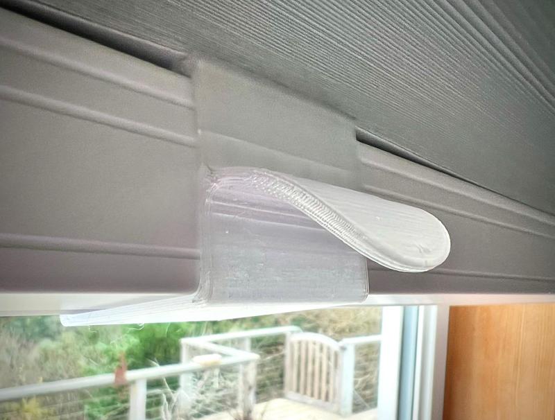 Window Blind Rail Handle (Home Depot Home Decorations Blinds)