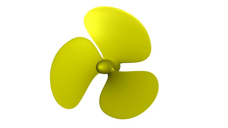 3 Blade ship Propeller