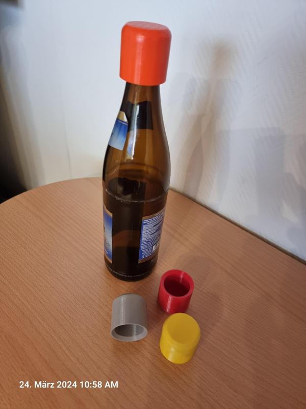 Kappe für (Bier)Flasche