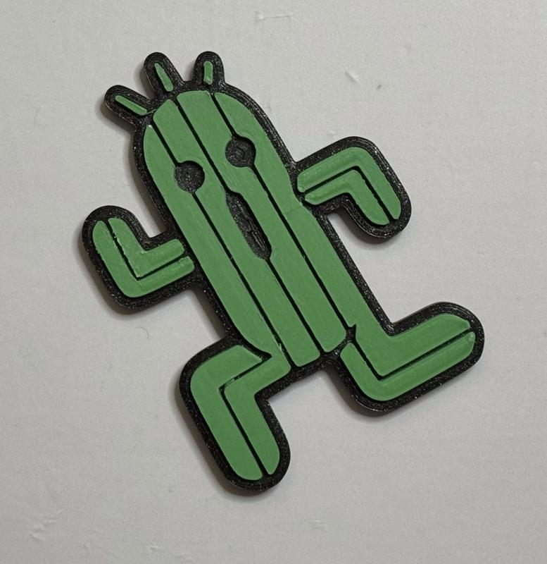 Running Cactus Man