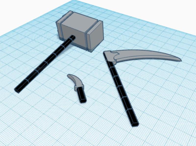 Dummy 13 melee weapon pack #1