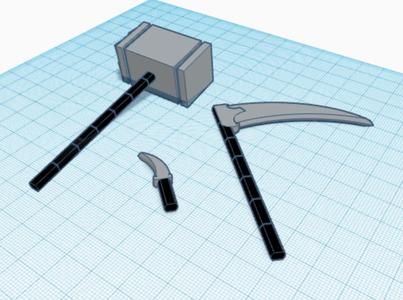 Dummy 13 melee weapon pack #1