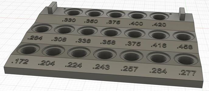 Hornady Comparator Tray
