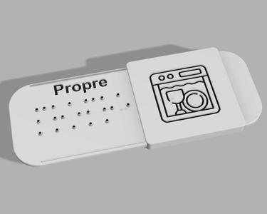 Dishwasher magnet