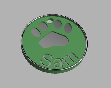 Pet Name Tag