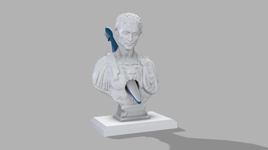 Et tu, Toothy?  - Julius Caesar Themed Toothbrush Holder