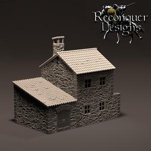South European Style City Building