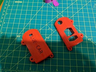 Two-part Mazda keyfob cover