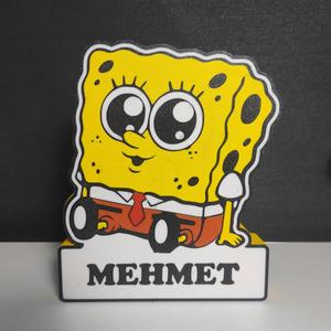 Custom Name Sponge Bob Lightbox