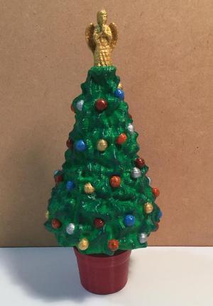 Xmas tree with Angel or Star