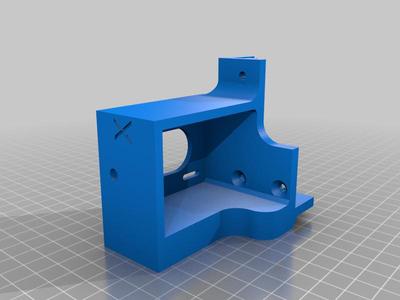 Modified  Belt Geometry Motor Mounts for X5SA Pro