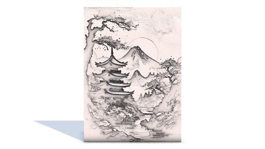 Japanese landscape home decor wall art no.7