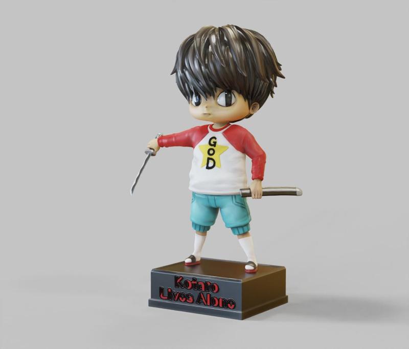 Kotaro Lives Alone-コタローは1人暮らし-Kotarou wa Hitorigurashi-Fan art