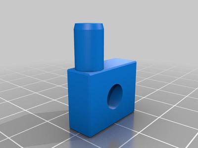Shelf pin bracket