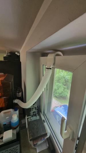 Creality Halot Mega PRO window exhaust 
