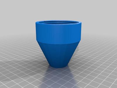Fleshlight (flapjack) to 8mm Adapter ( STL Version)
