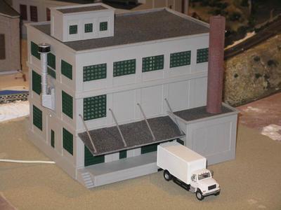 HO Scale Flour Mill