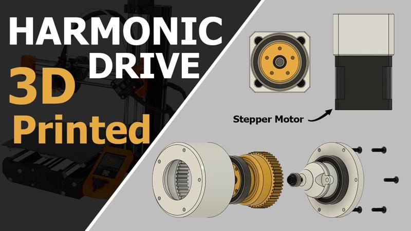 3D Printed Harmonic Drive