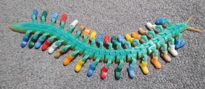 Articulated Centipede with (Optional) Shoes