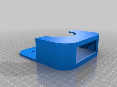 SmartThings Hub (Gen2) Wall Mount - Ports on Bottom by neonpolaris